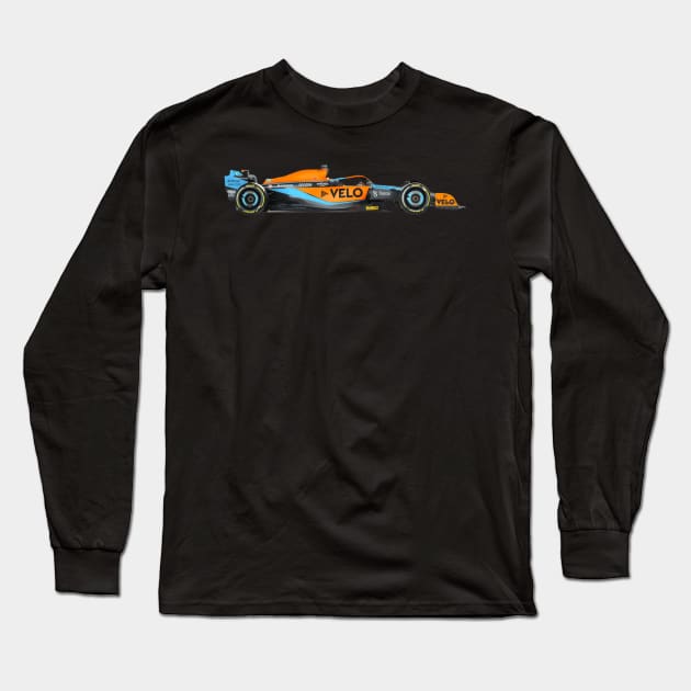 mclaren F1 car Long Sleeve T-Shirt by WorkingOnIt